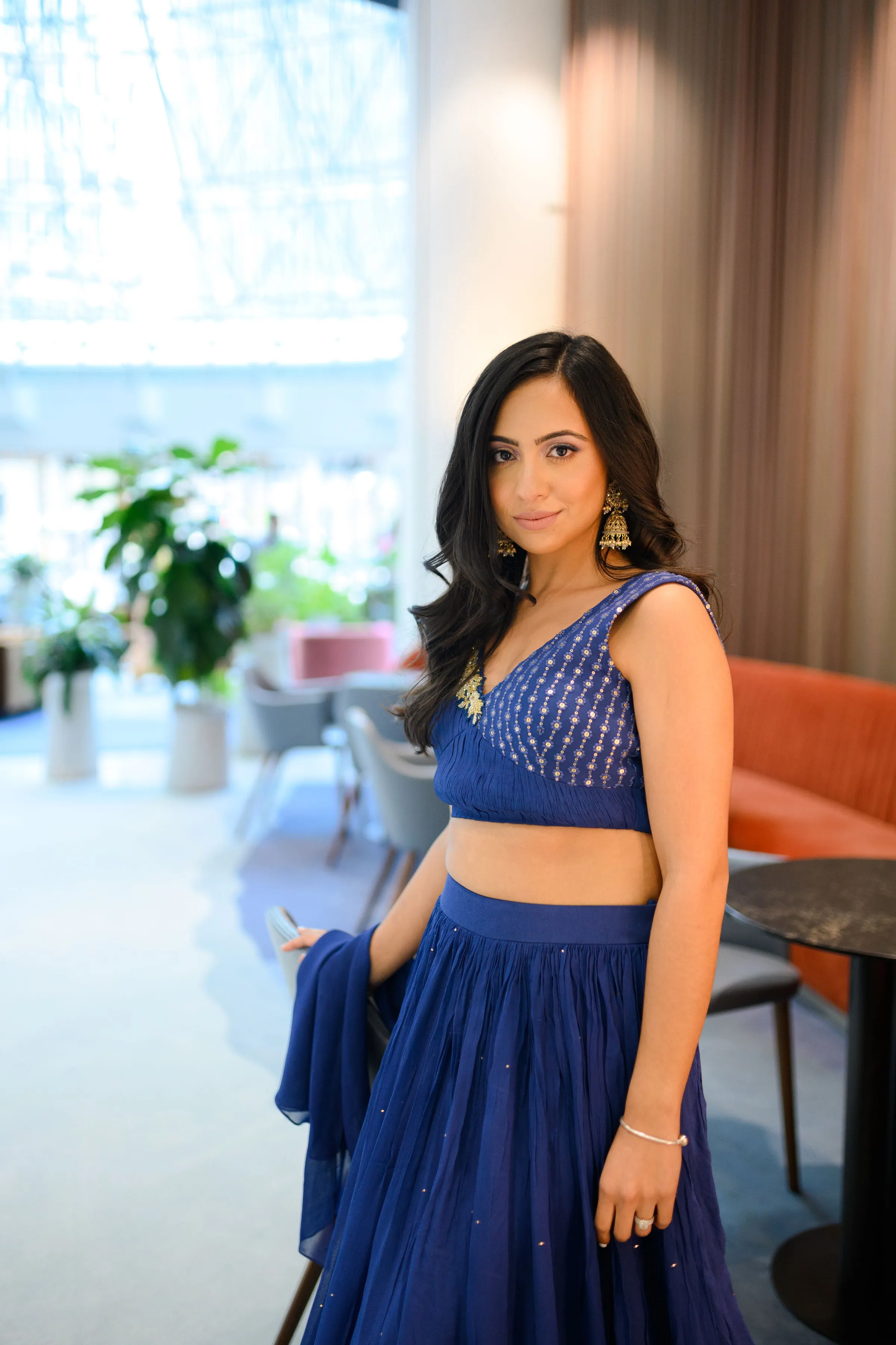 Sana Lehenga (Blue)