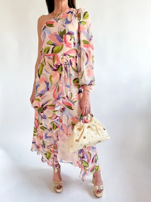 Sandersonia One Sleeve Maxi Dress