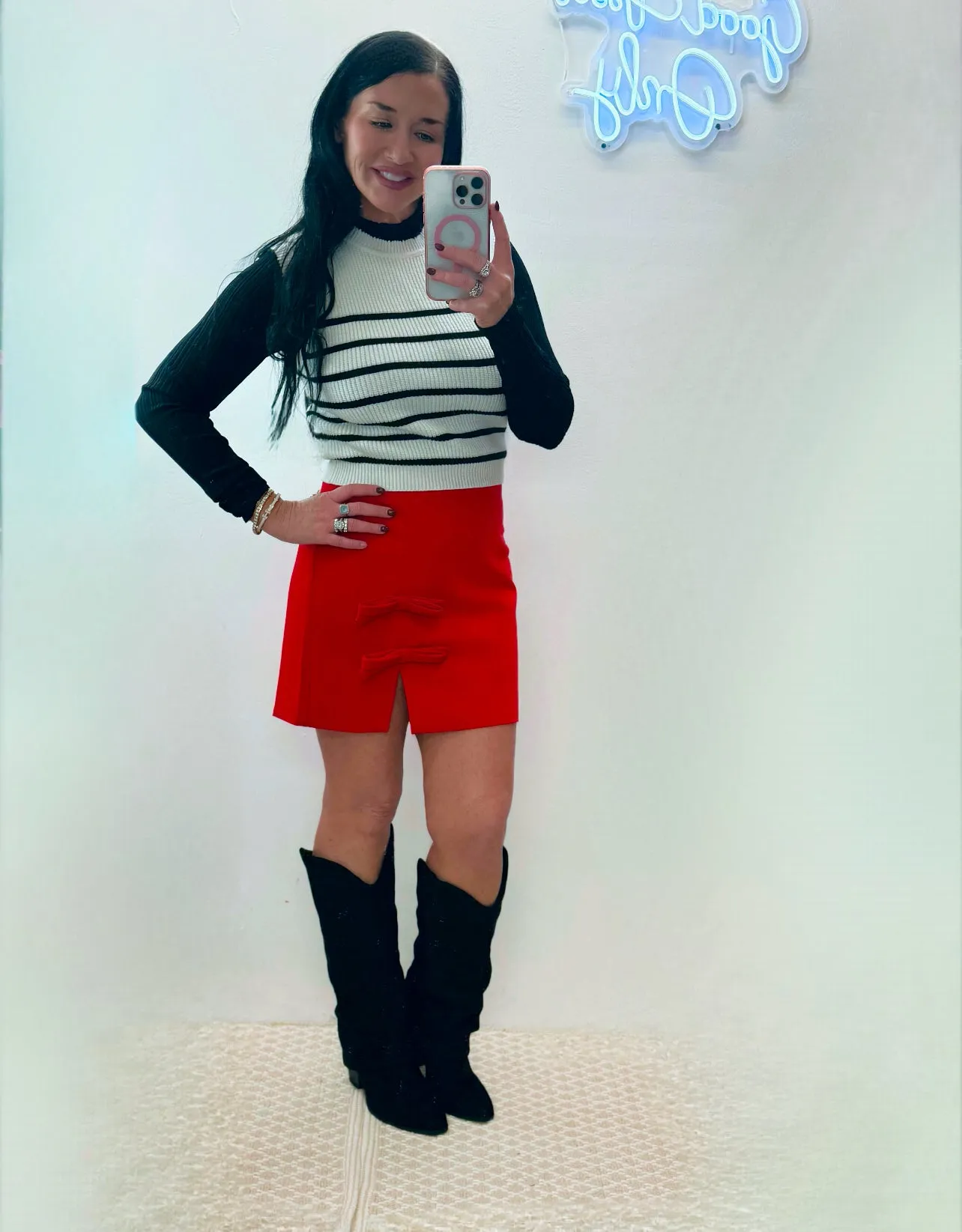 Sarah Stripe Sweater Vest