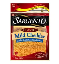 Sargento Chefstl Mild Cheddar 8oz