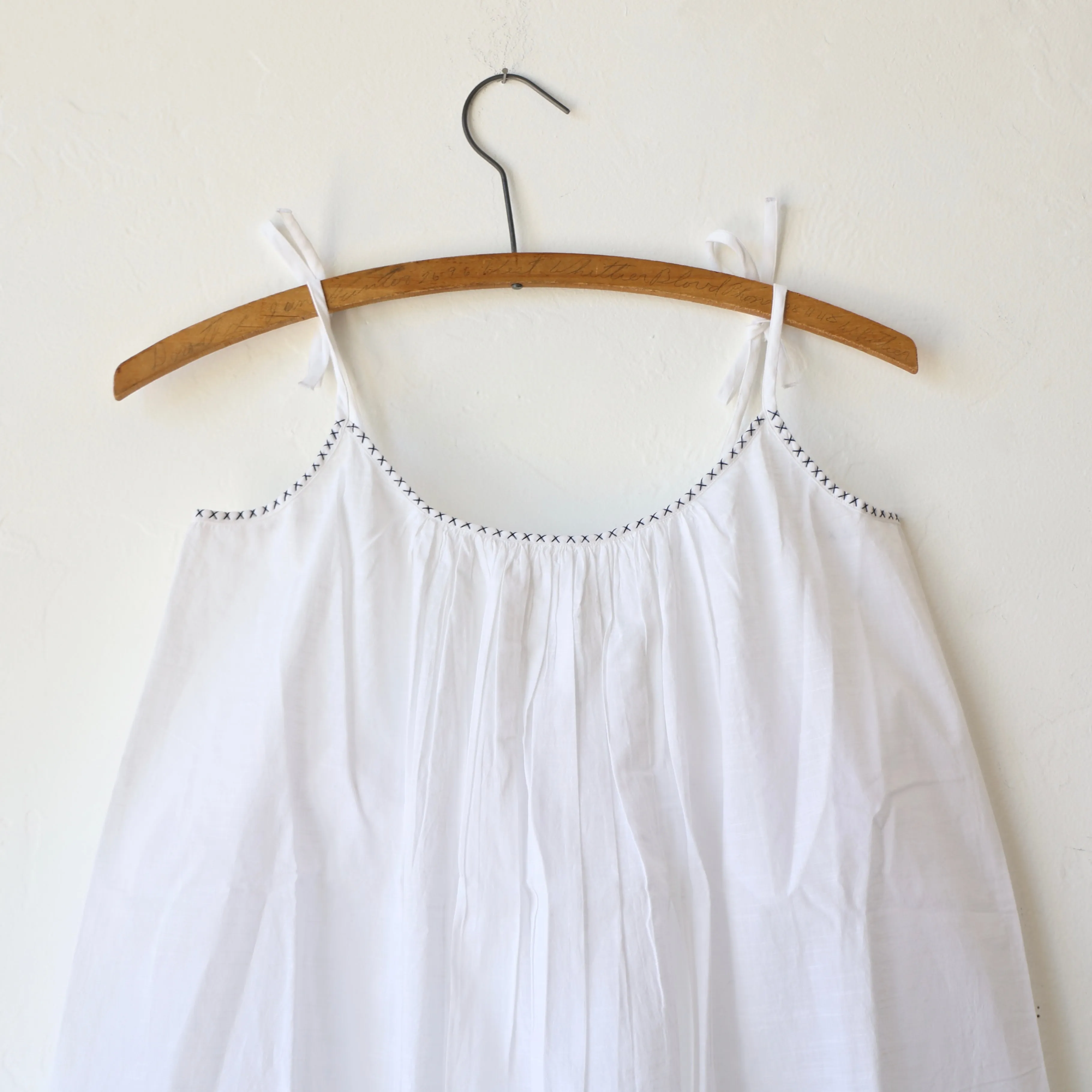 Scarlette Sleeveless Night Dress - White