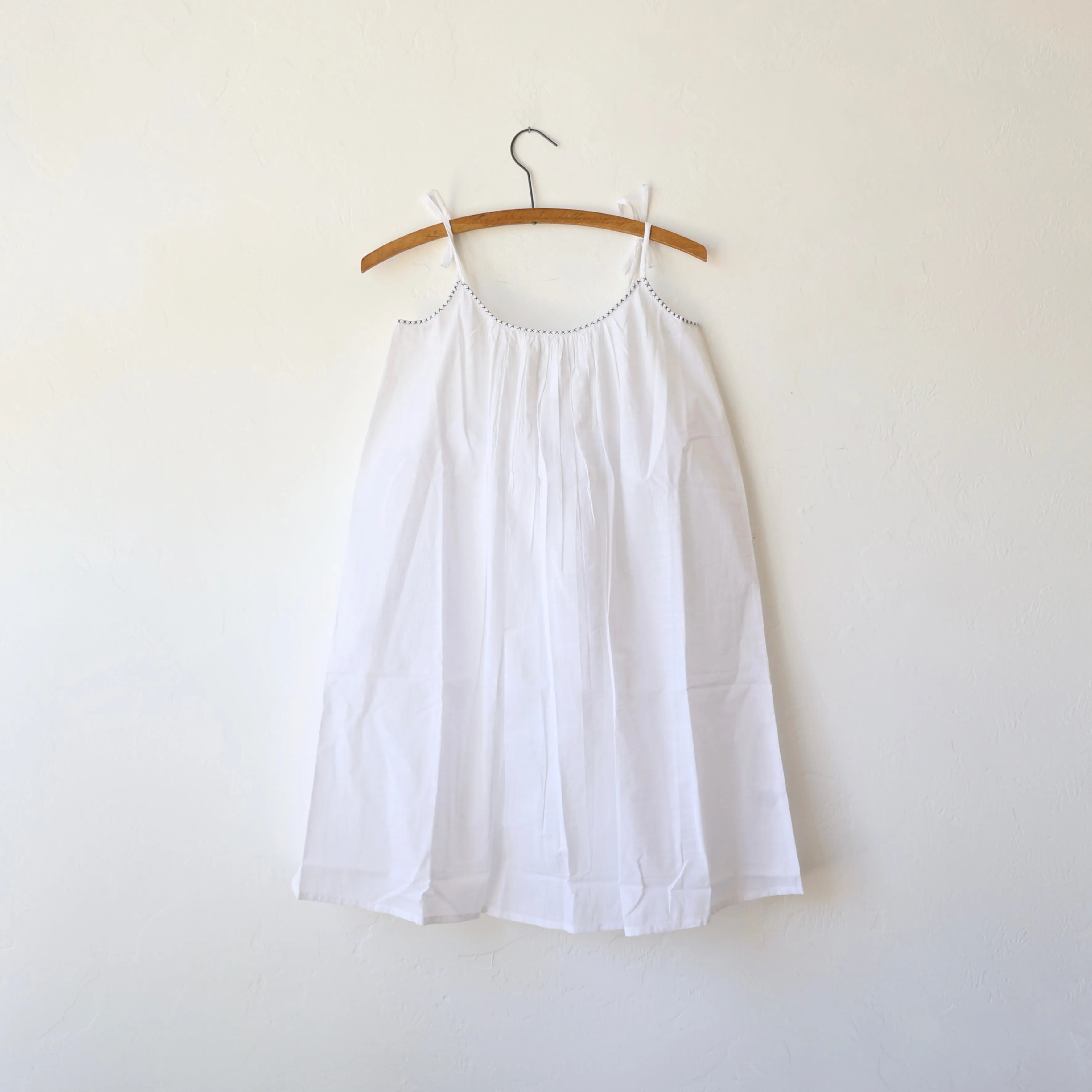 Scarlette Sleeveless Night Dress - White