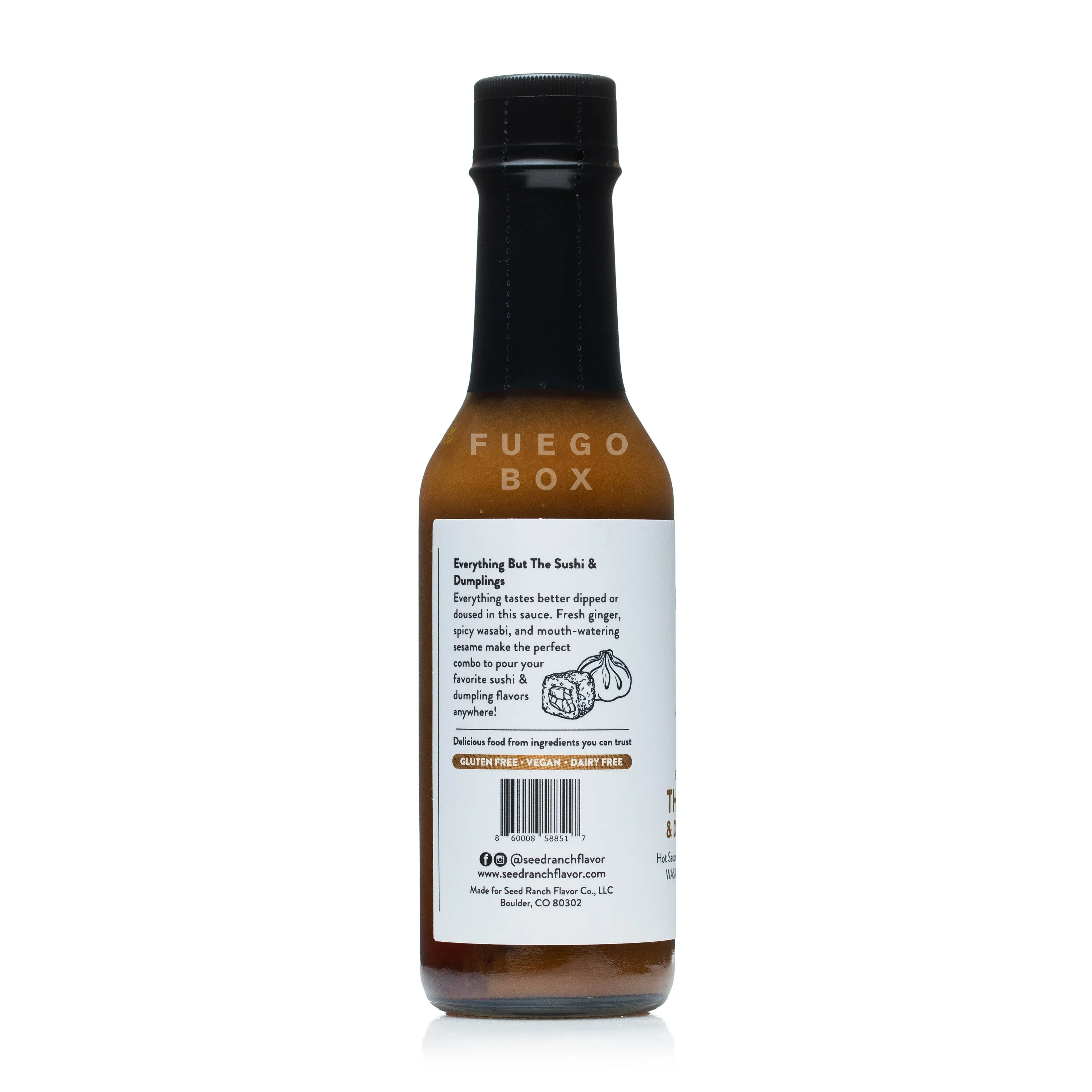 Seed Ranch Everything but the Sushi & Dumplings Hot Sauce
