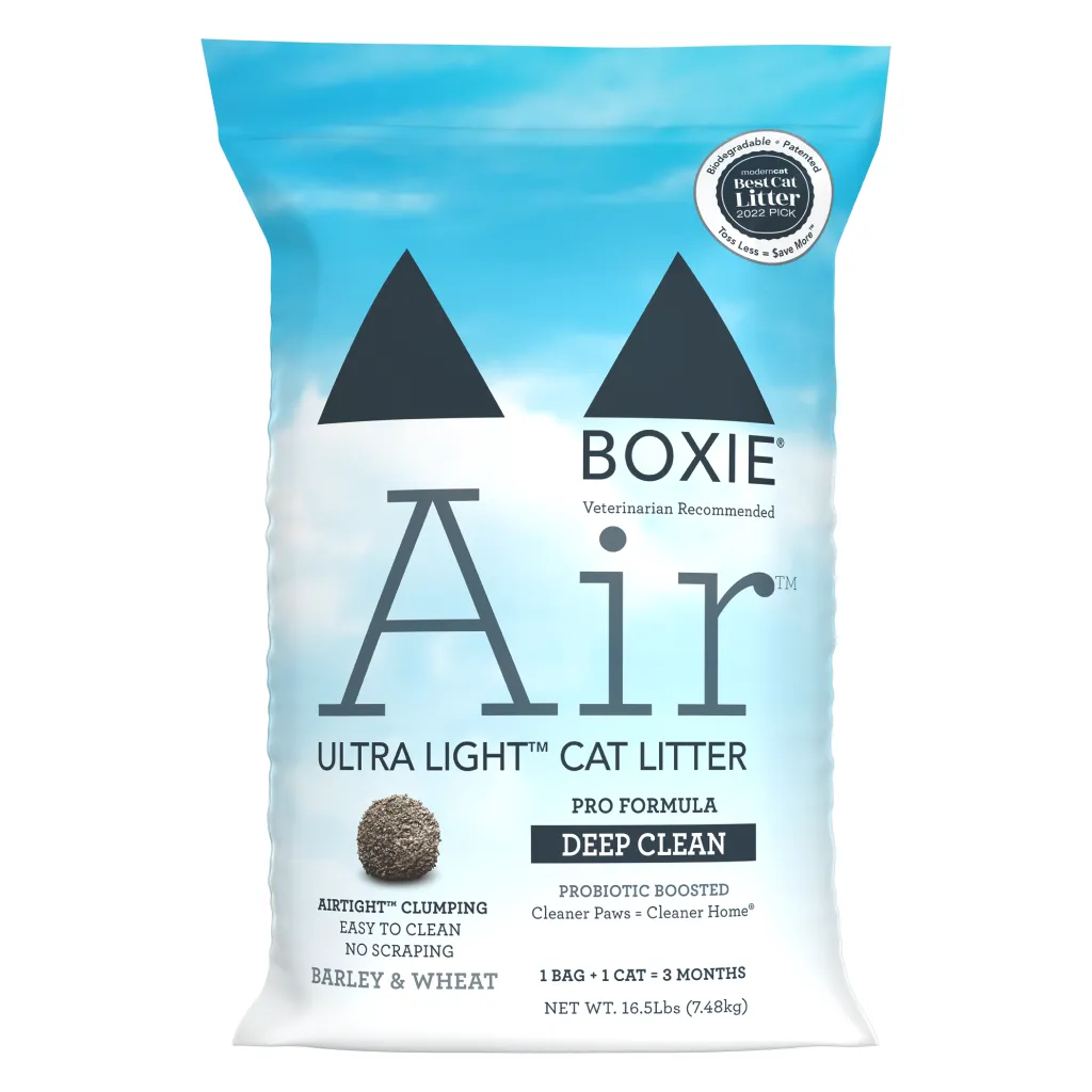 Self-Cleaning Probiotic Lightweight Clumping Litter