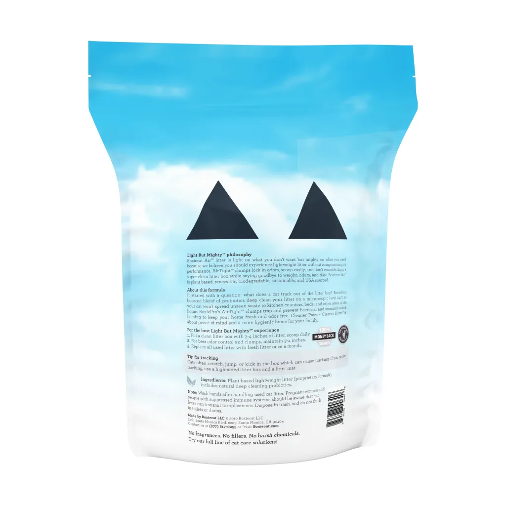 Self-Cleaning Probiotic Lightweight Clumping Litter