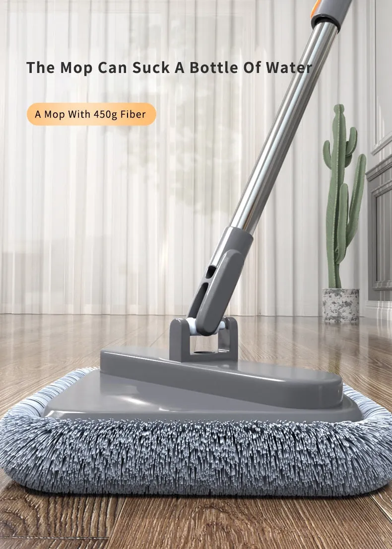 Self-Cleaning Rotary Square Mop With Bucket - Jennyhome