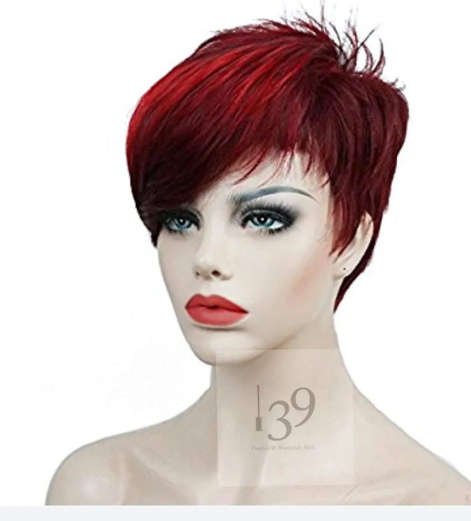 Sexy Red pixie wig