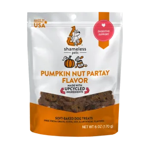 Shameless Pumpkin Nut ParTay Grain-Free Soft-Baked Dog Treat (6-oz bag)