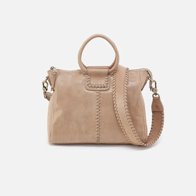 Sheila Medium Satchel in Irish Creme