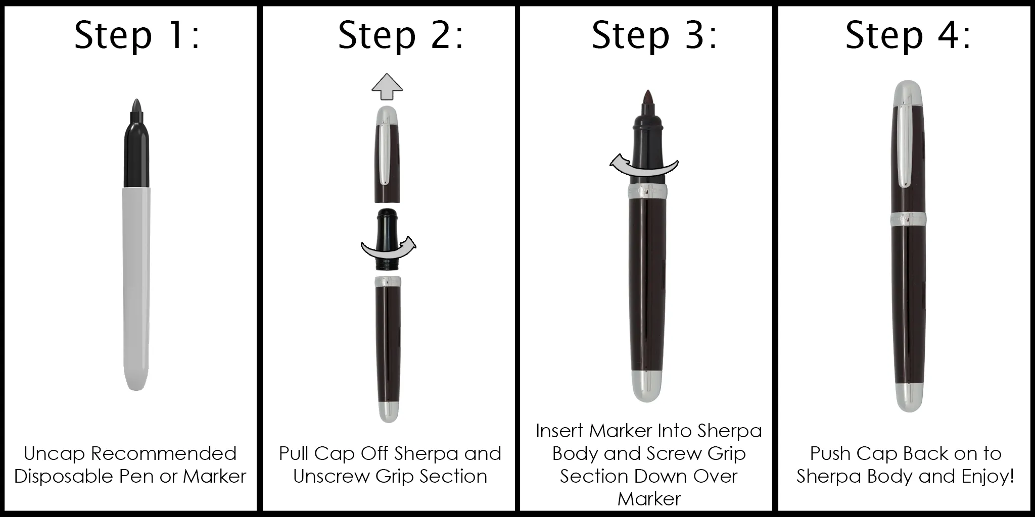 SHERPA CLASSIC SKULL SHARPIE MARKER COVER- #H0077