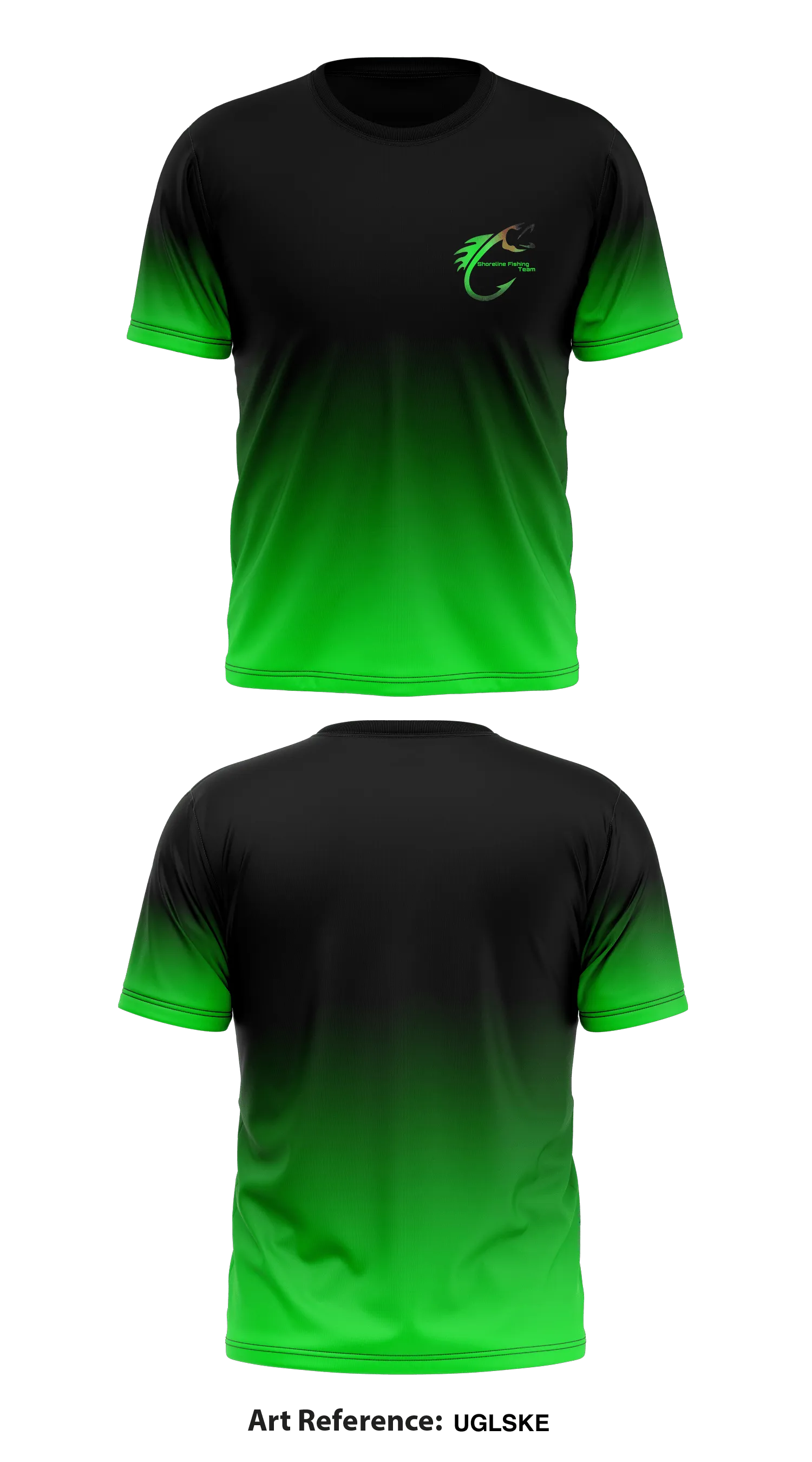 Shoreline fishing shop Store 1 Core Men's SS Performance Tee - uGLsKE