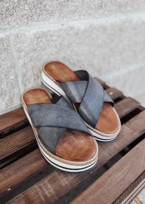 Shout Sandal- Black