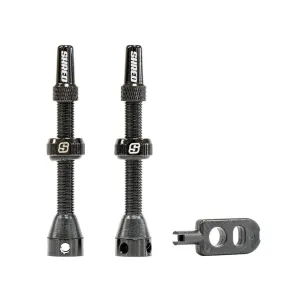 Shred Tubeless Valve Set 50Mm Black