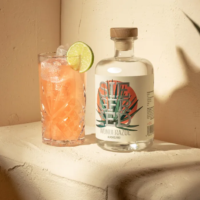 Siegfried Wonderazul Alternative zu Tequila alkoholfrei 500 ml