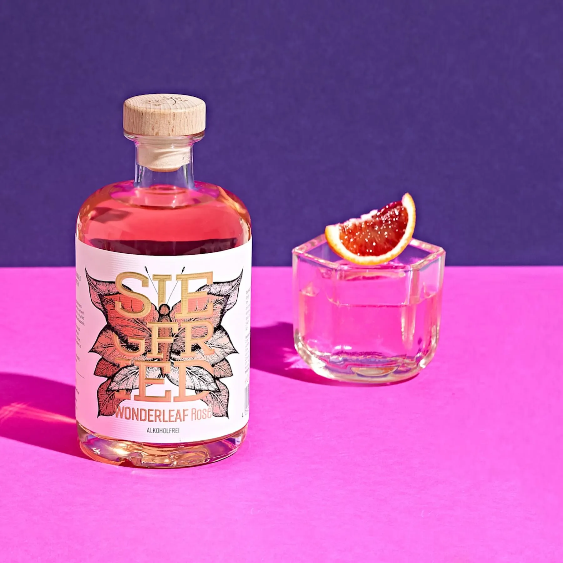 Siegfried Wonderleaf Rosé Gin Alternative Alkoholfrei 500 ml