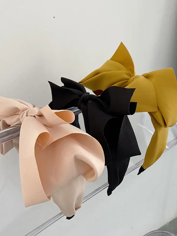 Silk Big Bow Headband
