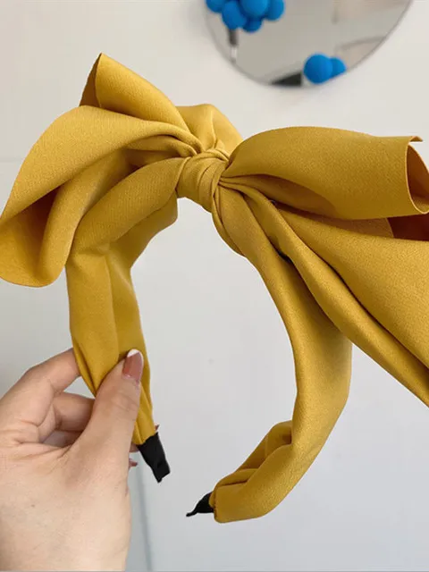 Silk Big Bow Headband