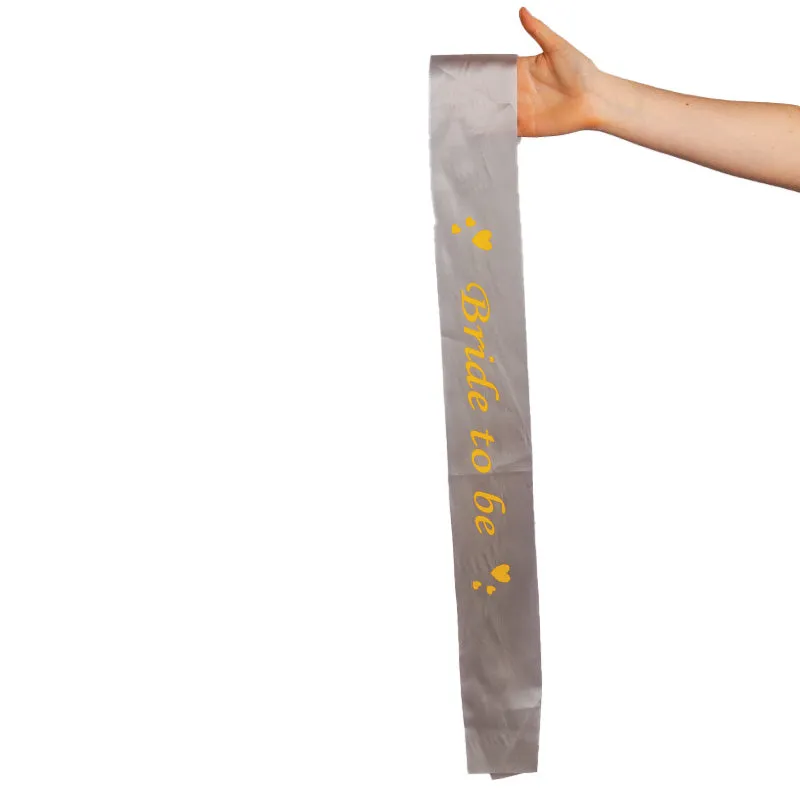 Simple Bridal Sash