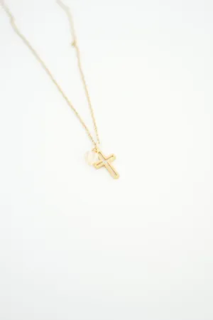 Simple Cross Necklace