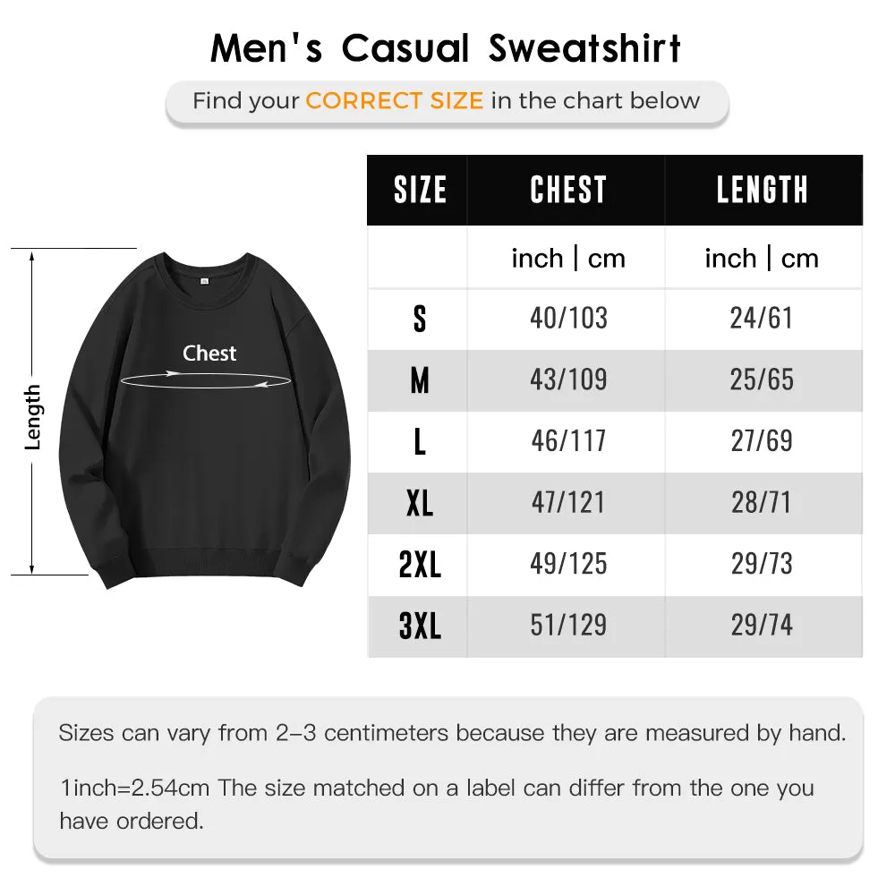 Simple Dumbbell Smile Sweatshirt