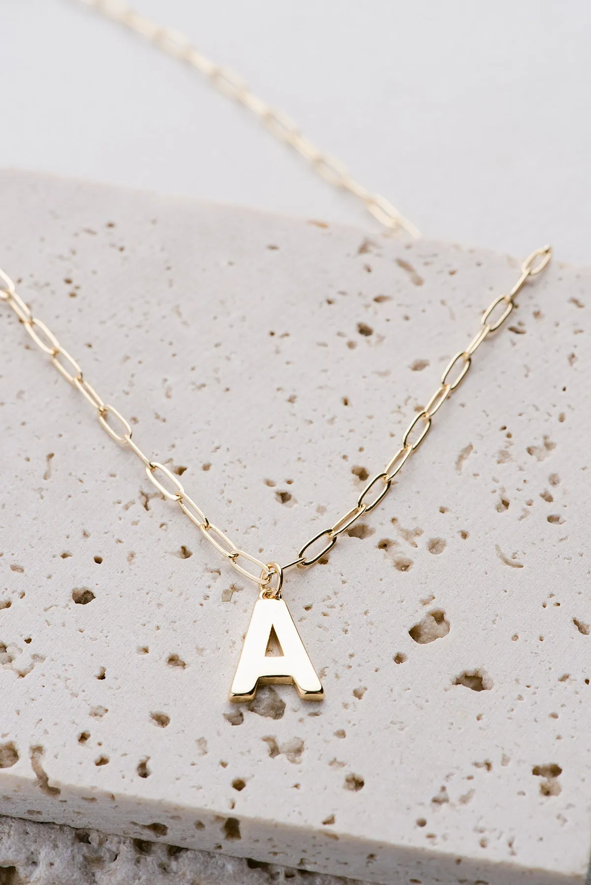Simple Initial Necklace