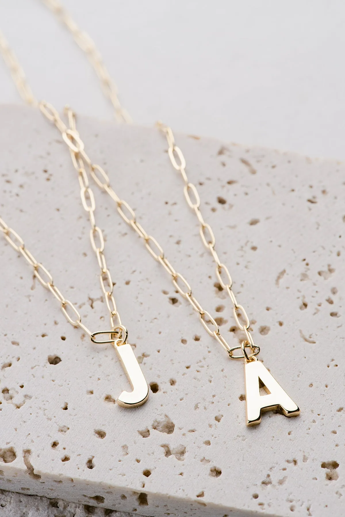 Simple Initial Necklace