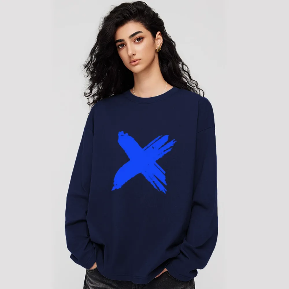 Simple Pattern Long Sleeve Shirt