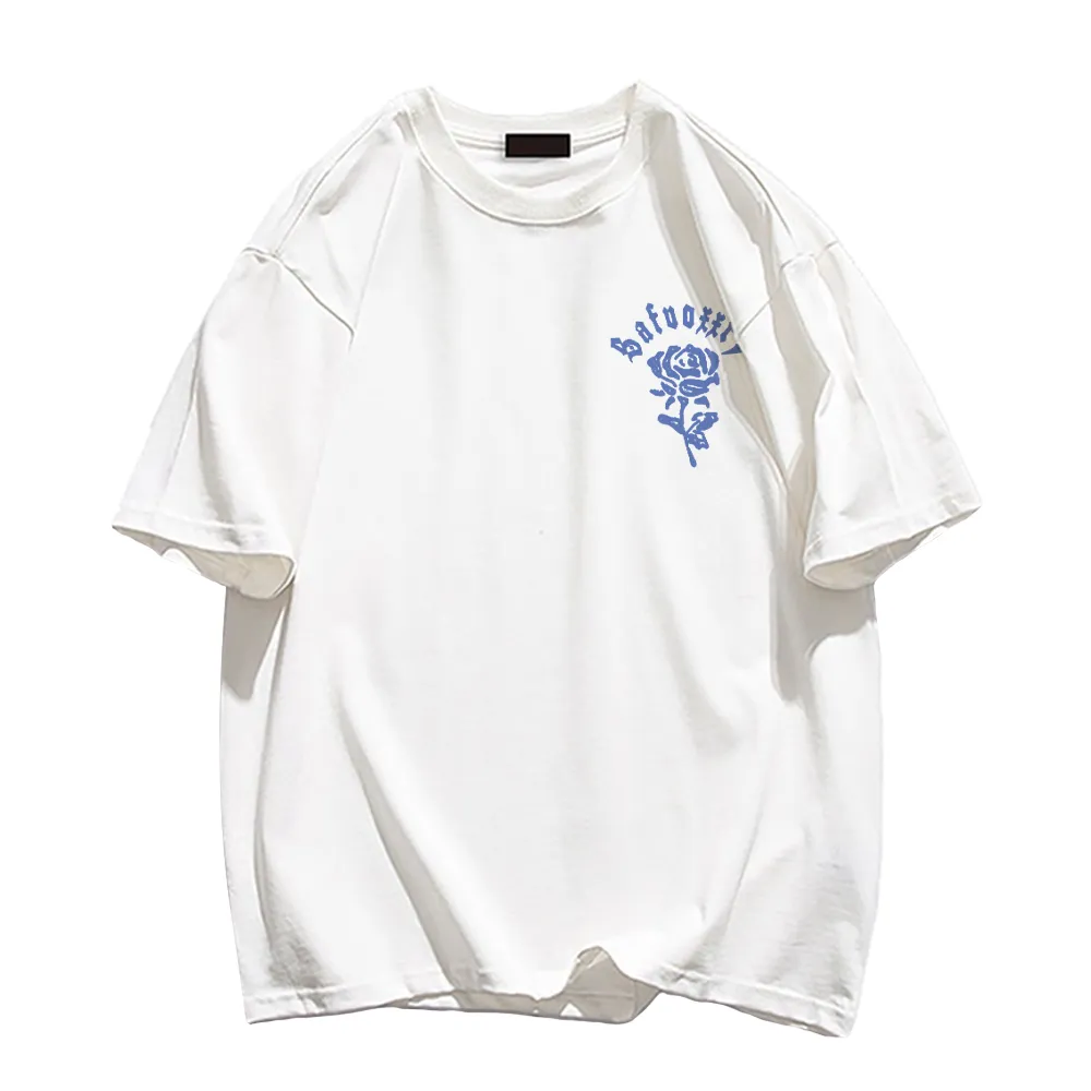 Simple Rose Letters T-Shirt