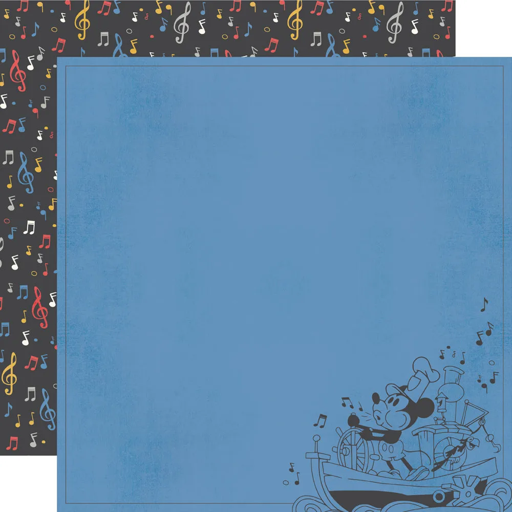 Simple Stories - Say Cheese Classic Mouse - 12x12 Single Sheet - Keep On Tuggin'