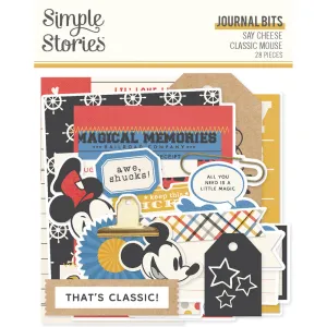 Simple Stories - Say Cheese Classic Mouse - Journal Bits & Pieces