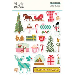 Simple Stories - Snow Pine Lodge - Sticker Book