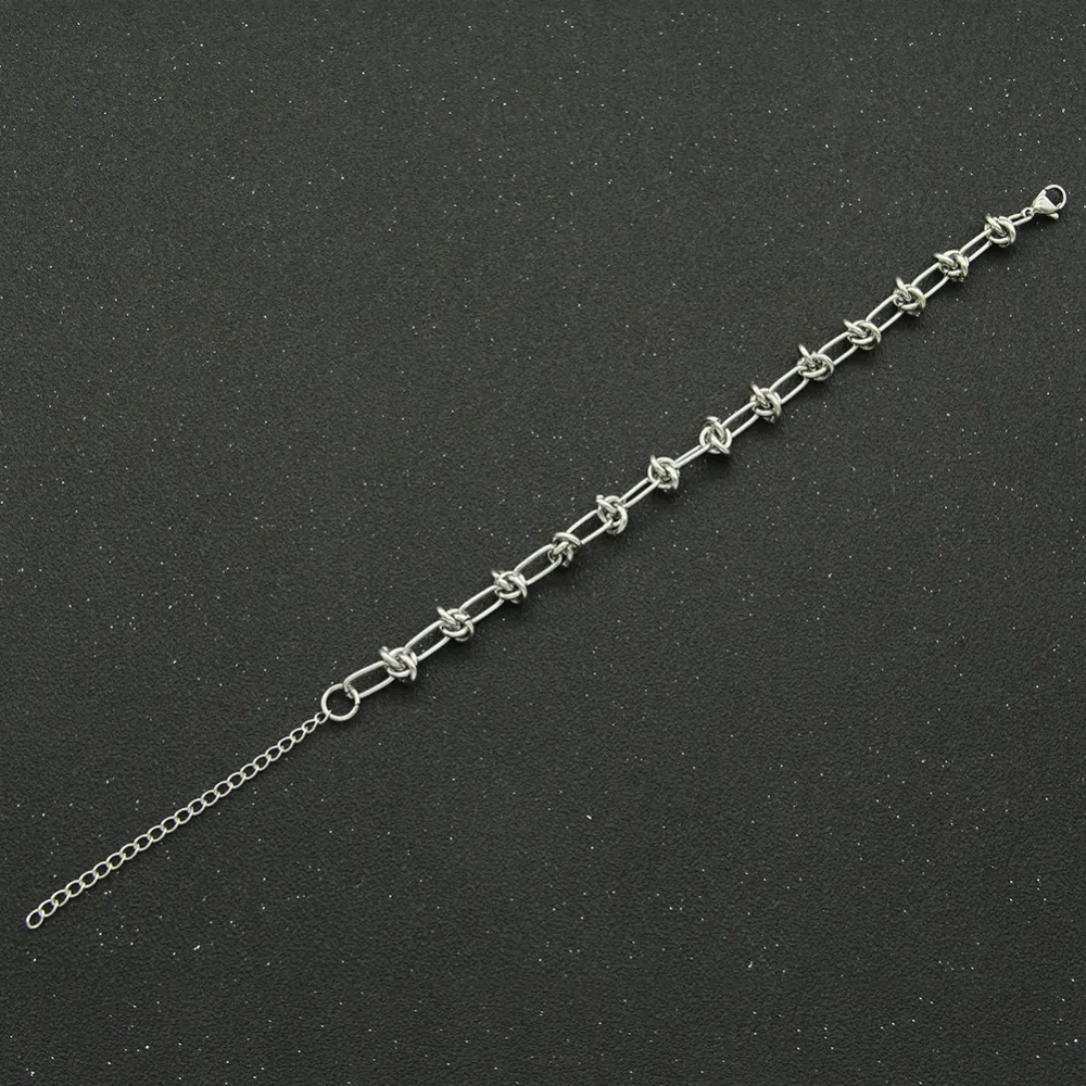 Simple Street Creative Stitching Bracelet&Necklace