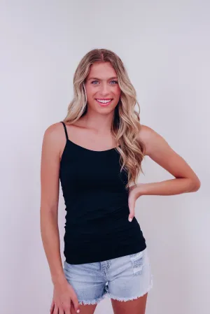 Simple Style Tank - Black