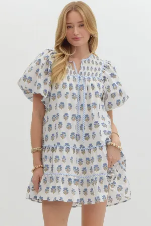Simple Touch Floral Print Dress