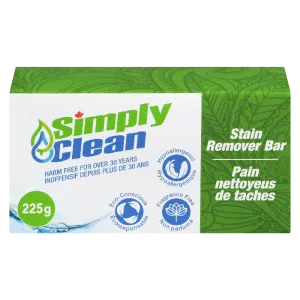 Simply Clean Stain Remover Bar 225g
