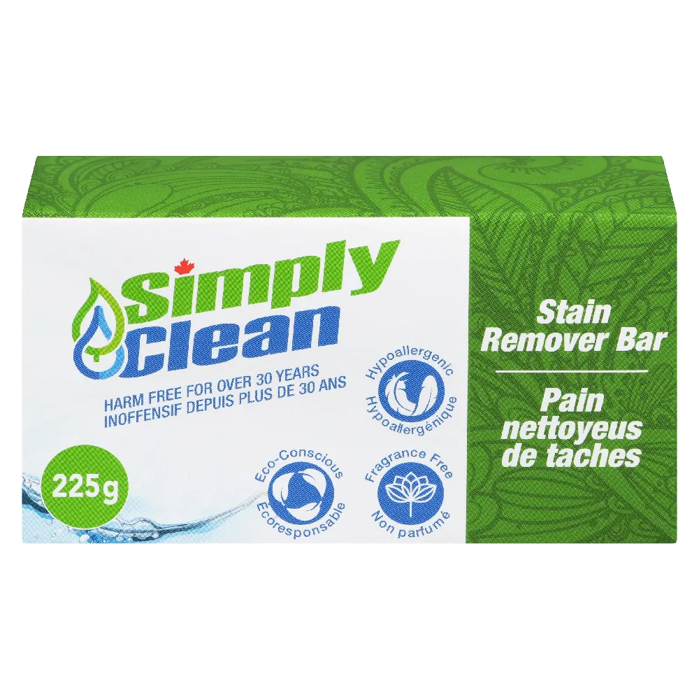 Simply Clean Stain Remover Bar 225g