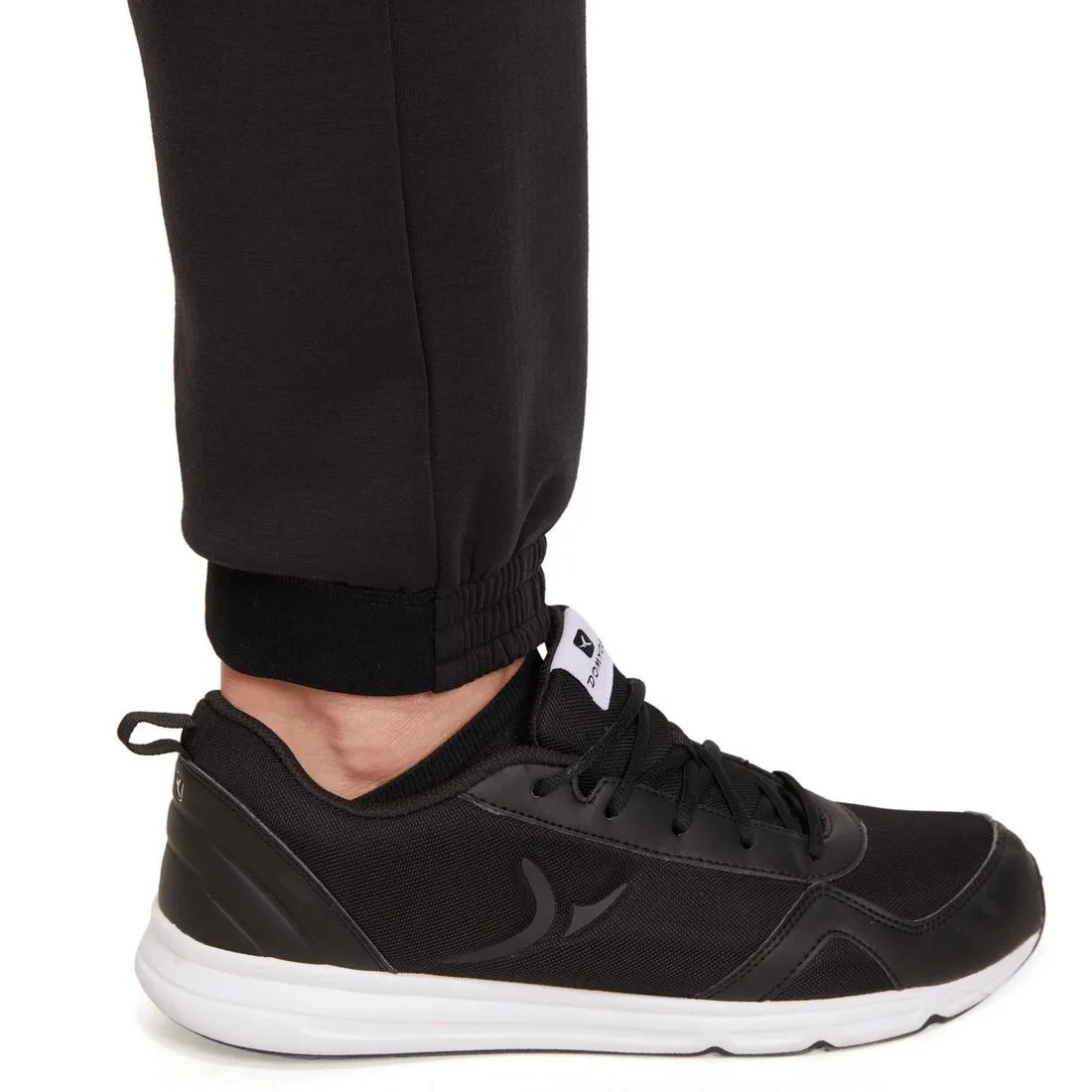 Slim-Fit Spacer Gym & Pilates Bottoms - Black