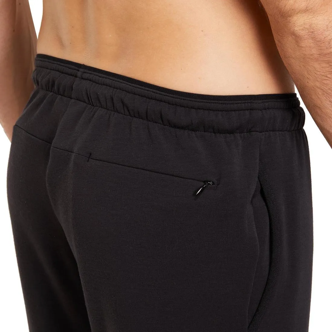 Slim-Fit Spacer Gym & Pilates Bottoms - Black