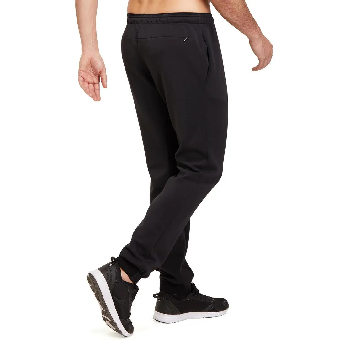 Slim-Fit Spacer Gym & Pilates Bottoms - Black