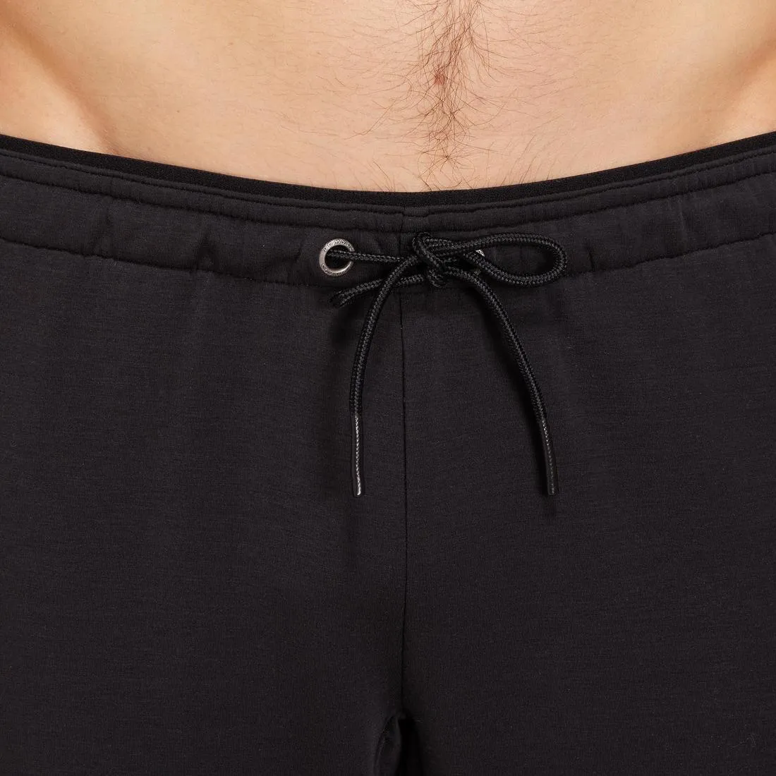Slim-Fit Spacer Gym & Pilates Bottoms - Black