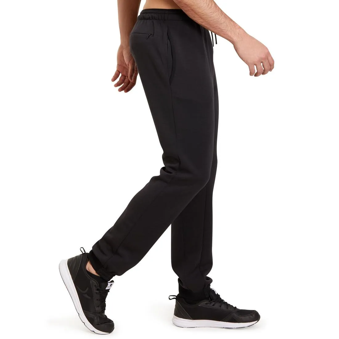 Slim-Fit Spacer Gym & Pilates Bottoms - Black