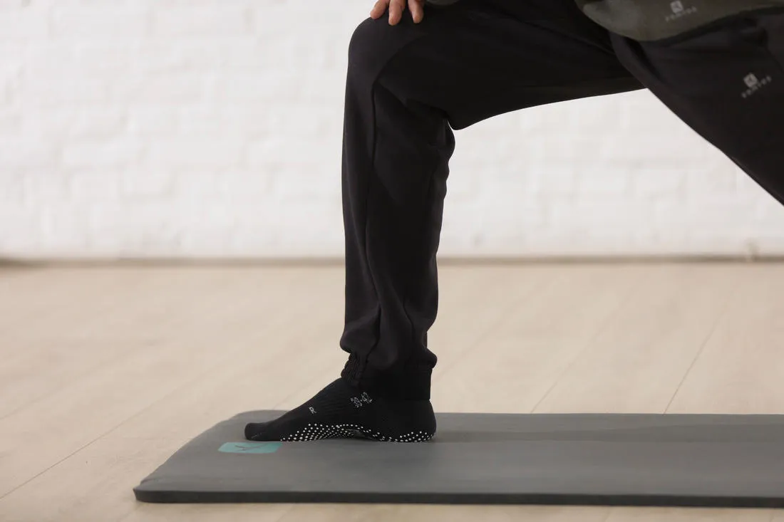 Slim-Fit Spacer Gym & Pilates Bottoms - Black