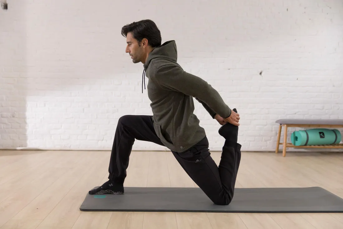 Slim-Fit Spacer Gym & Pilates Bottoms - Black