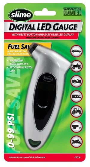 Slime Digital Tire Gauge (0-99 psi)
