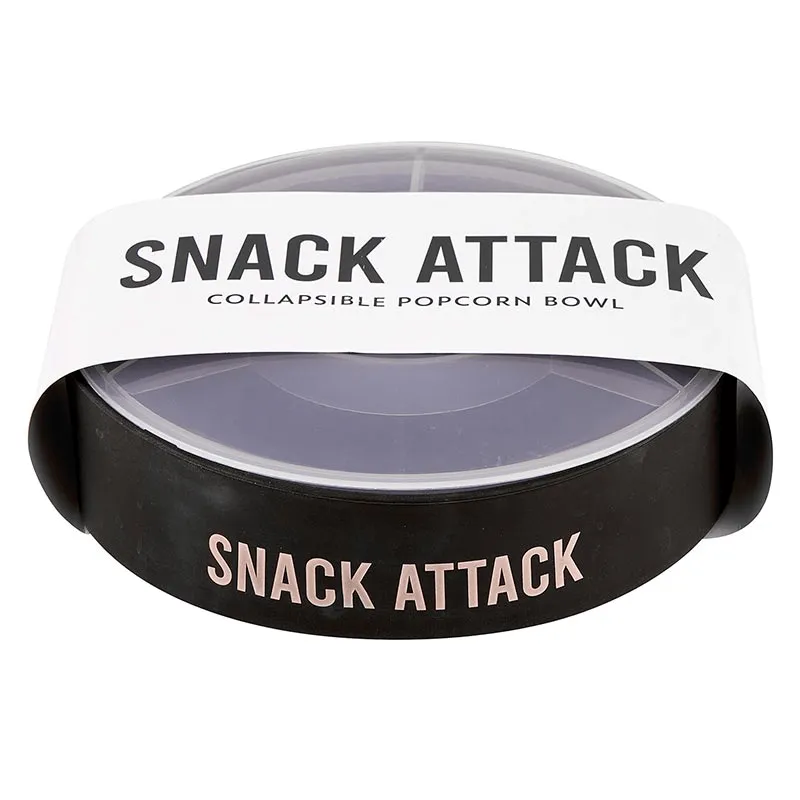 Snack Attack Silicone Popcorn Popper/Bowl