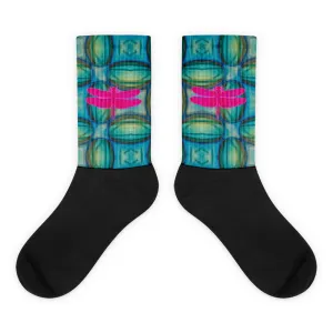 Socks (Unisex)(Dragonfly) RJSTH@Fabric#9 RJSTHW2021 RJS
