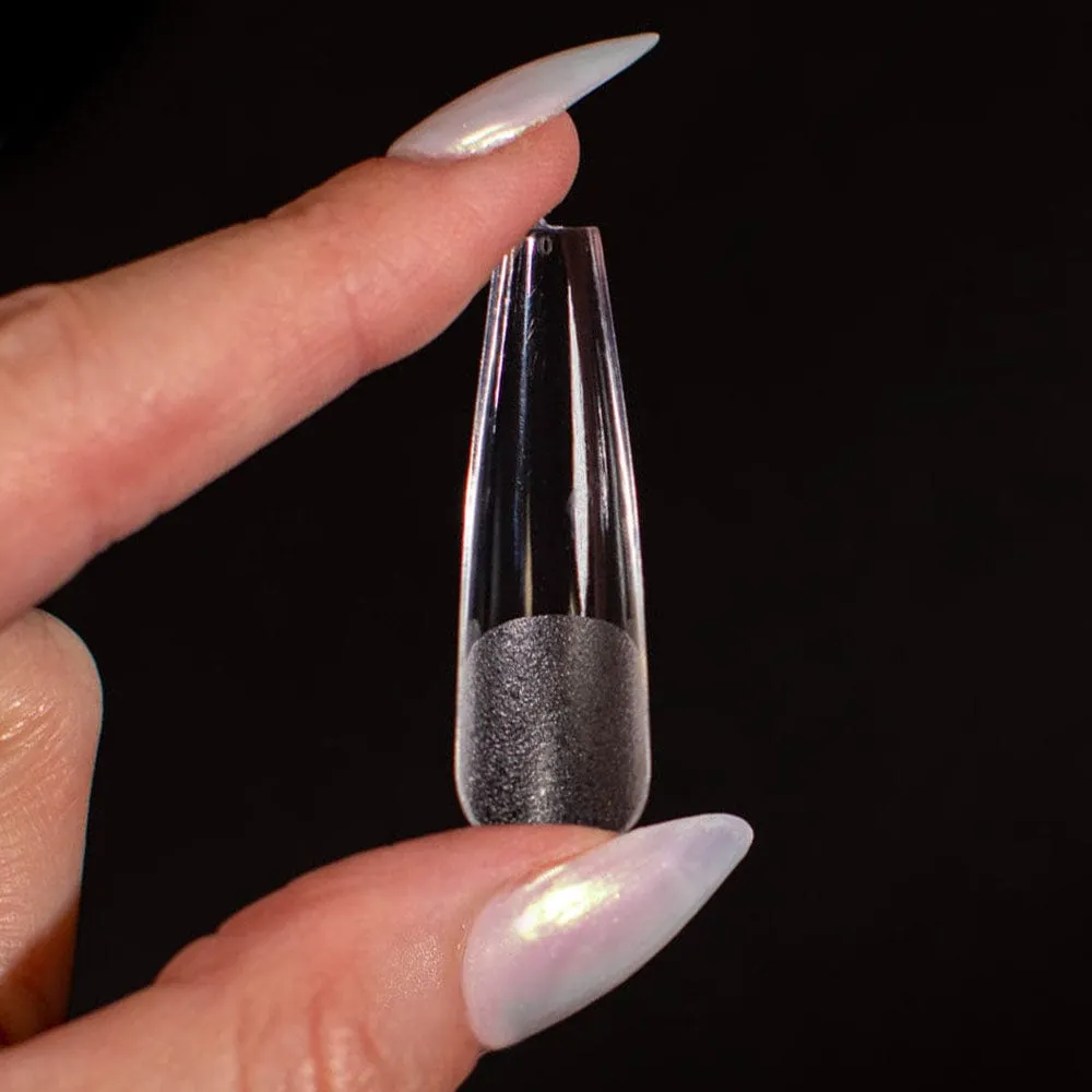 Soft Gel Nail Extensions | Extra Long Coffin