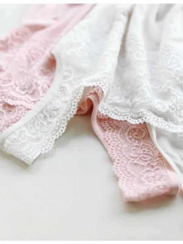 soft lace cotton tank
