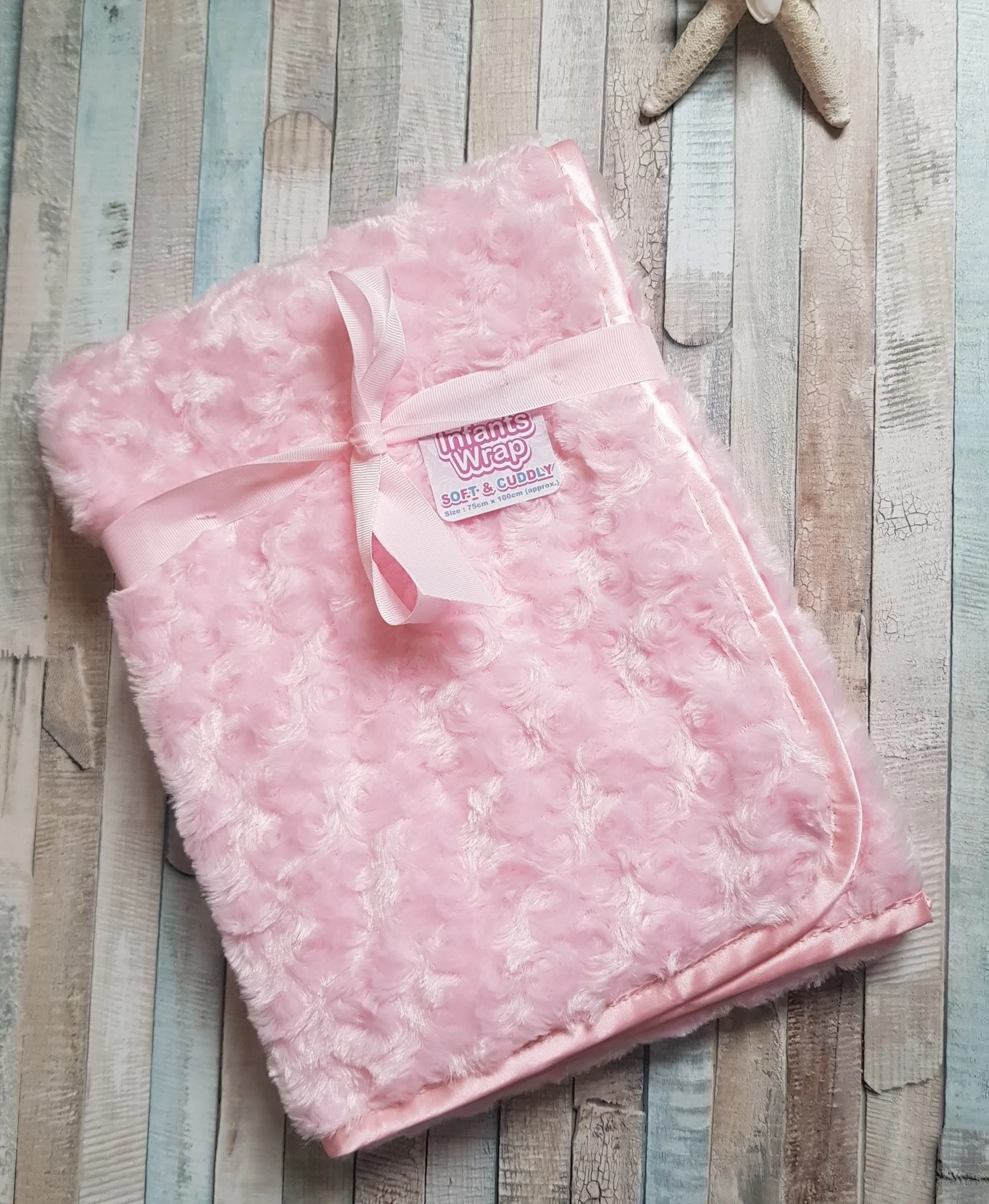 Soft Rose Baby Wrap /Blanket