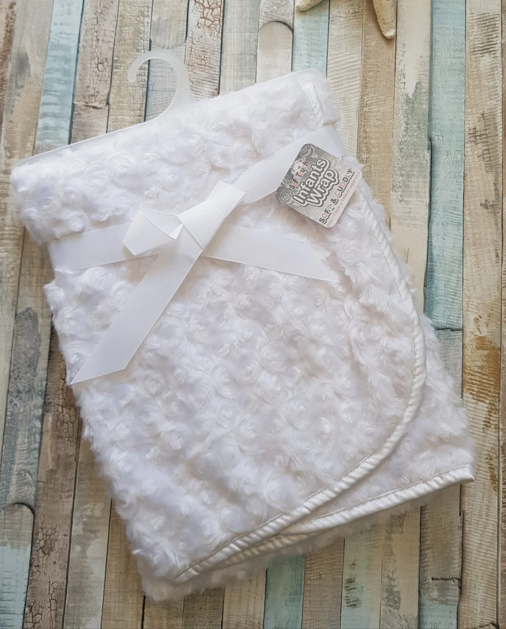 Soft Rose Baby Wrap /Blanket